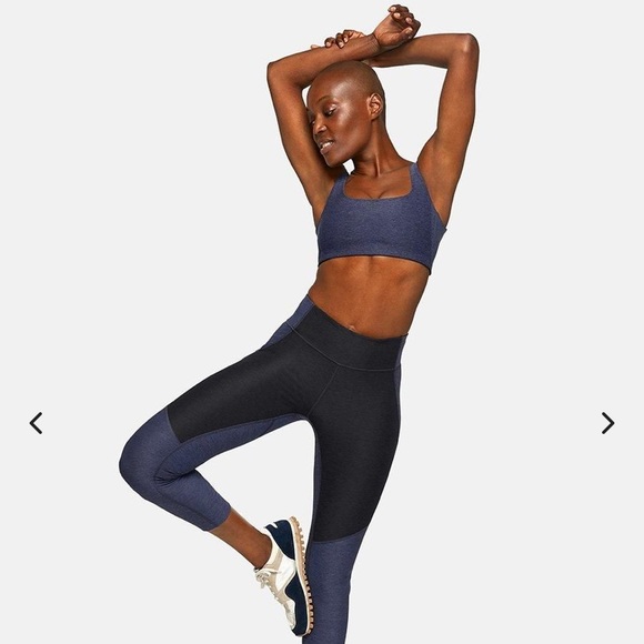 OUTDOOR VOICES 7/8 Two Tone Legging - Picture 1 of 4